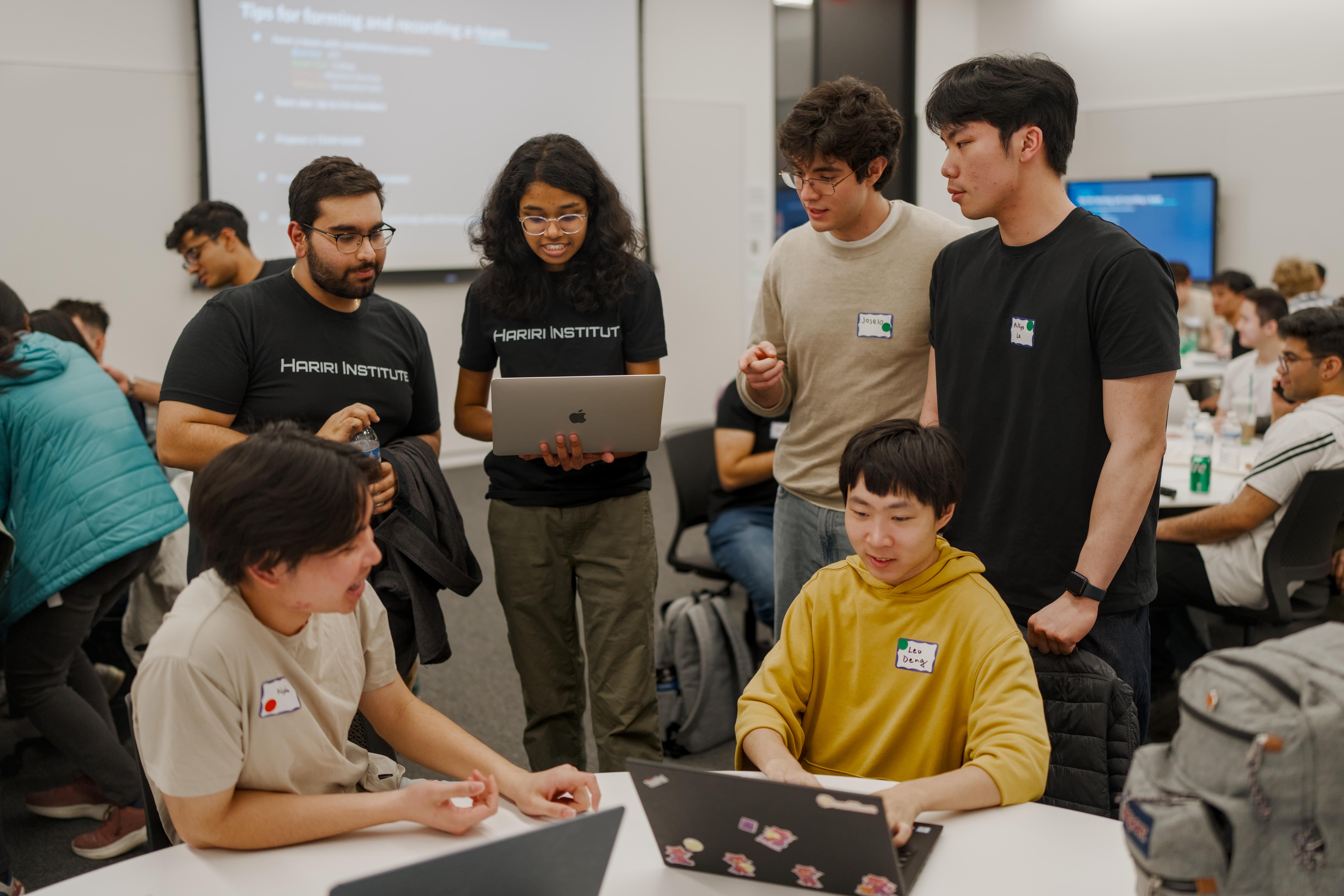 Hackathon candid 4